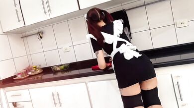 Fucking Boss In My Red Head Slut Maid Job ft. QroZne