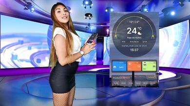 WTF!! Weather Girl Gets Fucked By Fan Live On Air