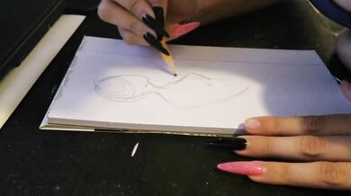 Drawing In My Underwear