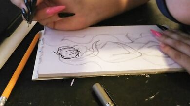 Drawing In My Underwear
