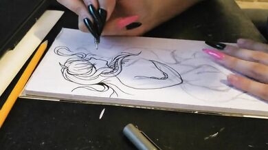 Drawing In My Underwear