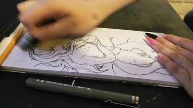 Drawing In My Underwear