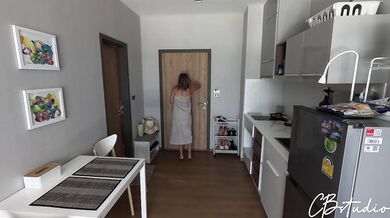 Total destruction of her asshole by a TV repairman. He fixed the TV but broke her ass