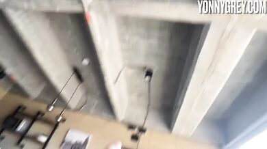 Big ass Latina gets fucked in the ass after giving sloppy rimjob to old man - POV ANAL