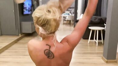 Craziest video of crazy blonde ballerina Lara Frost with Leo Casanova