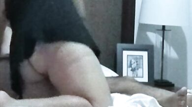 Amateur Chubby MILF in a very exiting reverse cowgirl