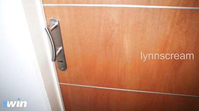 I went to knock on my noisy neighbor's door and we ended up fucking hard