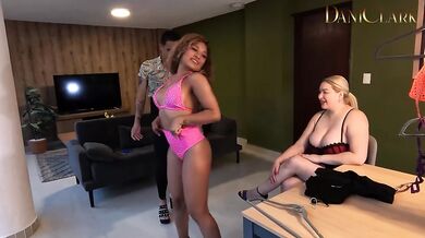 A FAKE STYLIST SEDUCED BY HER SECRETARY - Loree Love / Samantha Garmendia