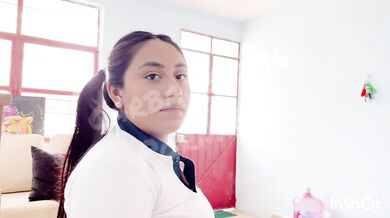 Director, it's not my fault that I'm the teachers' favorite, it just lifts my skirt a little