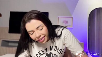 I came on my boyfriend's dick and he filled me with hot cum - Drii cordeiro