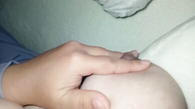 It's been a long time since I've had an orgasm just by playing with one nipple