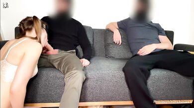Boyfriend Facialed Me and My Husband Eats His Cum