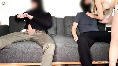 Boyfriend Facialed Me and My Husband Eats His Cum