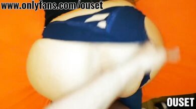 I cum on my wife's huge ass and fuck her again
