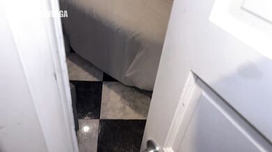 I find my roommate masturbating in my room and I fuck her in all positions