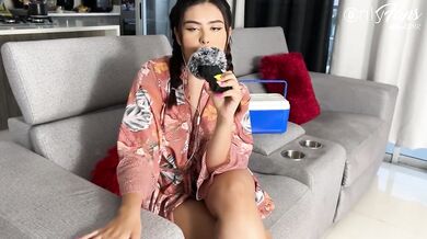 POV ASMR -masseuse makes you a domicile.