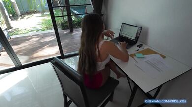I let him fuck me while I was working, but I didn’t expect that he would want to cum twice!! Fac