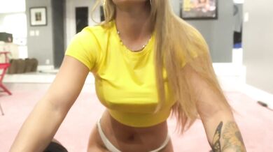 Perfect body 20yr old step sister wants me to teach her how to lift - Teddy Tarantino