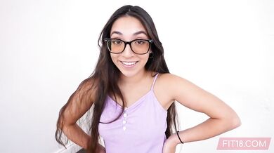 Glasses Wearing Latina Madison Wilde Fucks In Gym To Avoid Jail - 60FPS