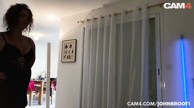 MILF fucked in the ass while watching Porn on the Sofa | CAM4