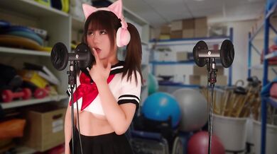 ASMR Hot College Girl Crush on You Role Play | Confesses by Ear Eating and Ear Massage