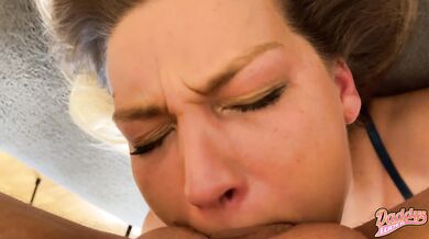 Deepthroat, squirt and superlative facial
