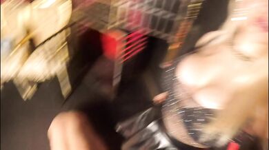 Domina finds street dog on the street