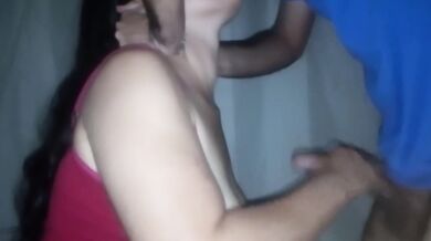 Passionate kisses and cum on tits to celebrate Valentine's Day