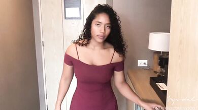 big booty service girl finds her boss and decides to fuck him -amateur couple- Nysdel