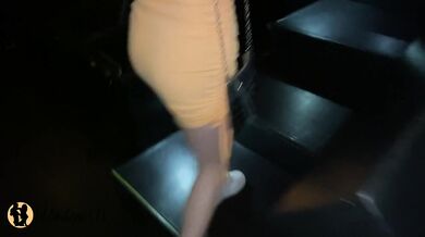 Hot girl give me amazing blowjob in the cinema | Public Blowjob | Argentina