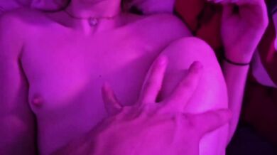 little slut moans too loud gets fucked hardcore and cummed on her pussy POV