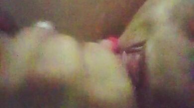 Blowjob cum face didnt know it